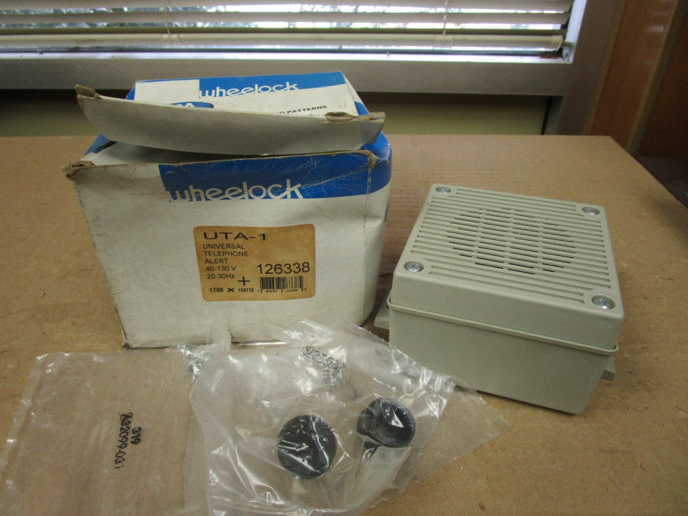 NEW WHEELLOCK UTA-1 UNIVERSAL TELEPHONE ALERT 40-130V