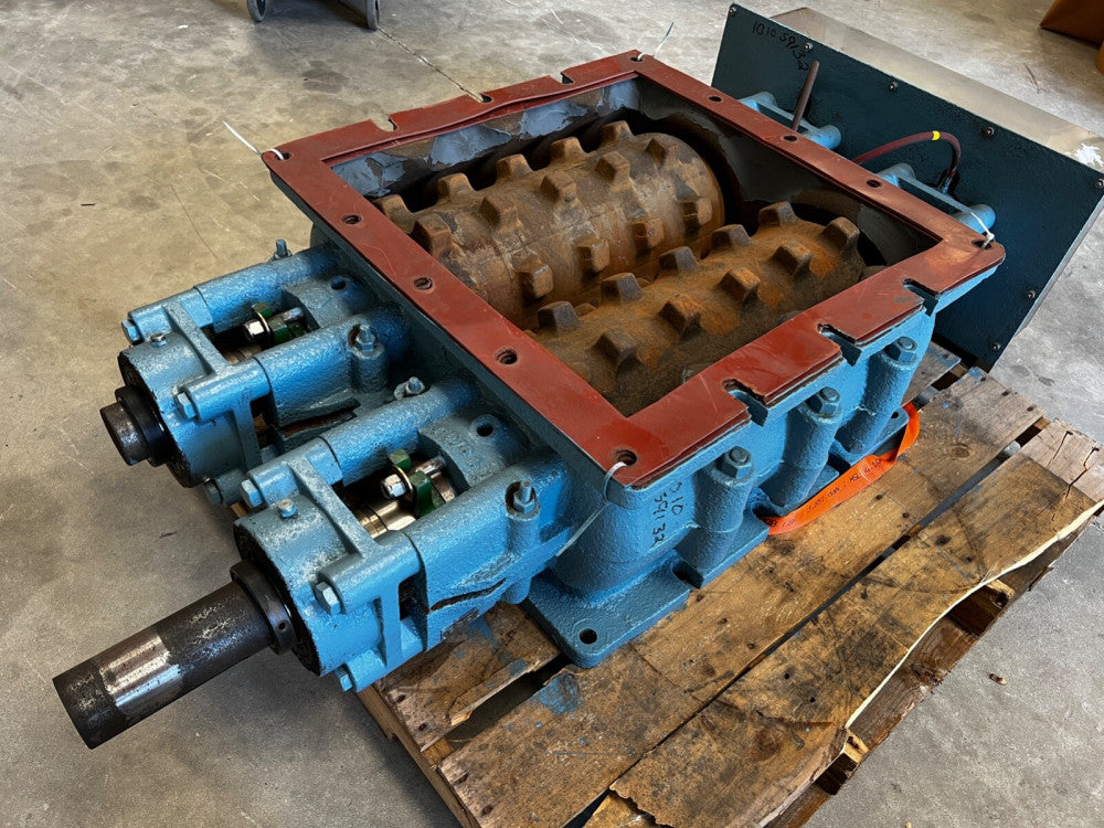 Allen-Sherman-Hoff (?) Double Roll Clinker Grinder