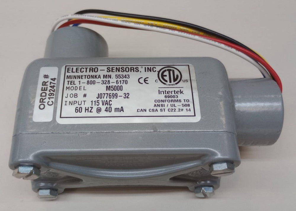 Electro Sensors M5000 Speed Switch 115VAC 60Hz