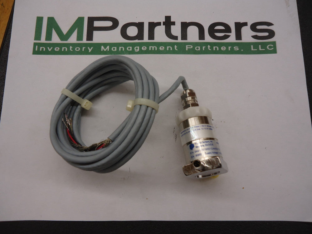 3441-0015001G4WSA10L, Precise Sensor Inc, Flow Sensor, Brand New!