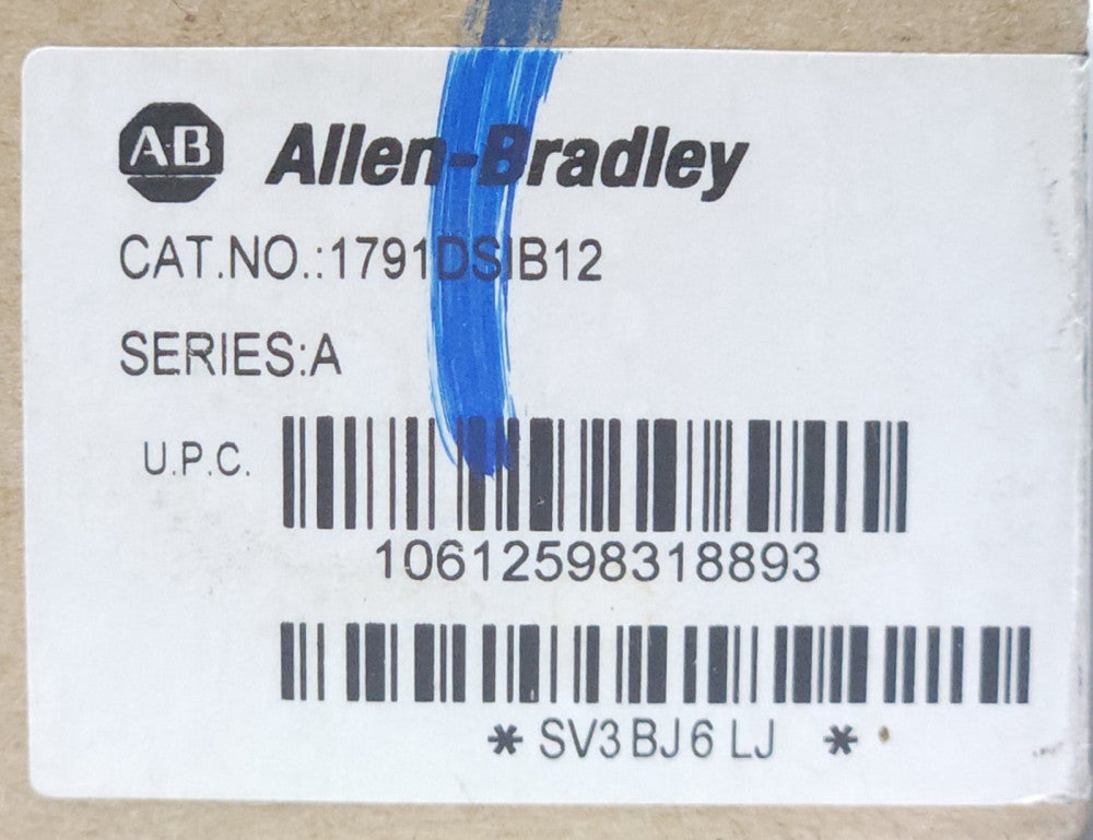 ALLEN BRADLEY 1791DS IB12 COMPACT BLOCK Safety I/O Module 1791DS-IB12