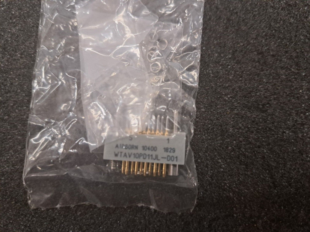 New, Airborn, WTAV10PD11JL-D01, Rectangular MIL Spec Connectors W-Series 0.100