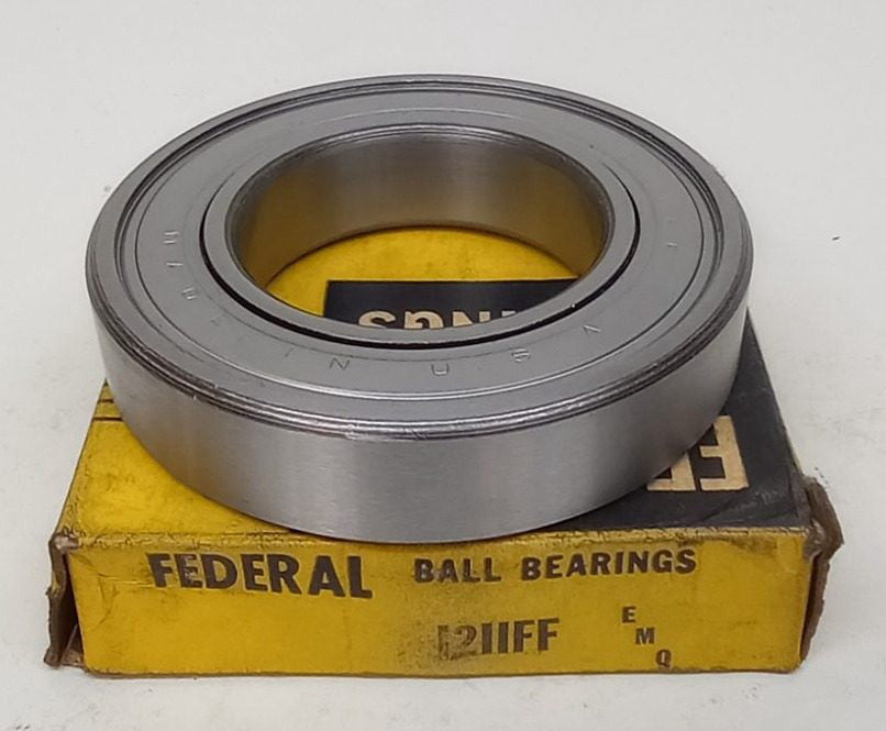 Federal 1211FF Ball Bearing Deep Groove 55X100X21mm Double Shielded