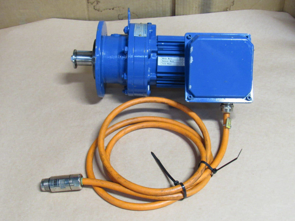 SUMITOMO CYCLO EUROPE INDUCTION MOTOR GEAR BOX TC-FX CNVMS04-6095G-87 .37 KW 3PH