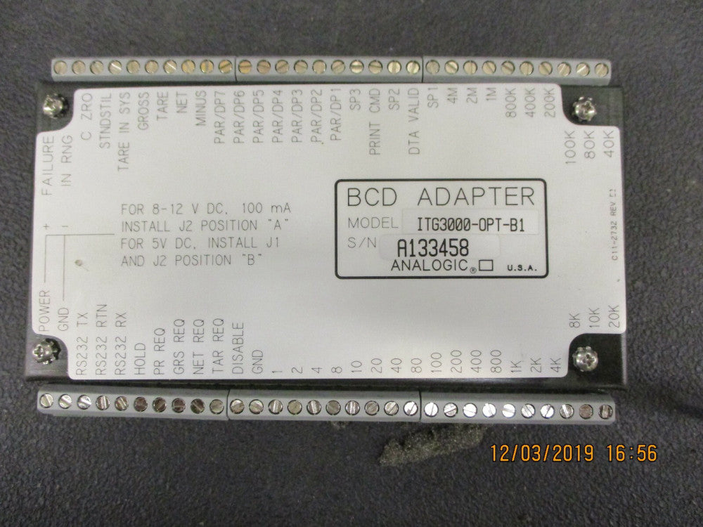 ANALOGIC - ITG3000-OPT-B1 - C-SCRAN MODULE