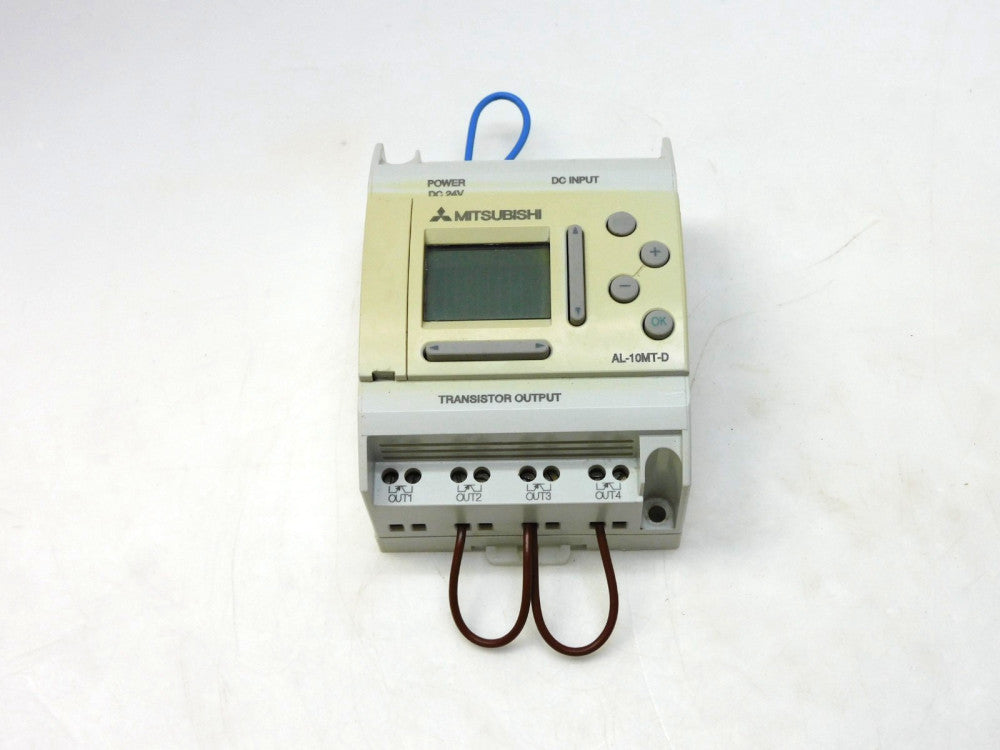 MITSUBISHI AL-10MT-D CONTROL MODULE TRANSISTOR OUTPUT 24VDC