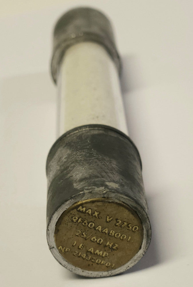 GENERAL ELECTRIC 9F60AAB001 Type EJ-1 2400 VAC 2.75 KV 1E AMP Fuse Size A