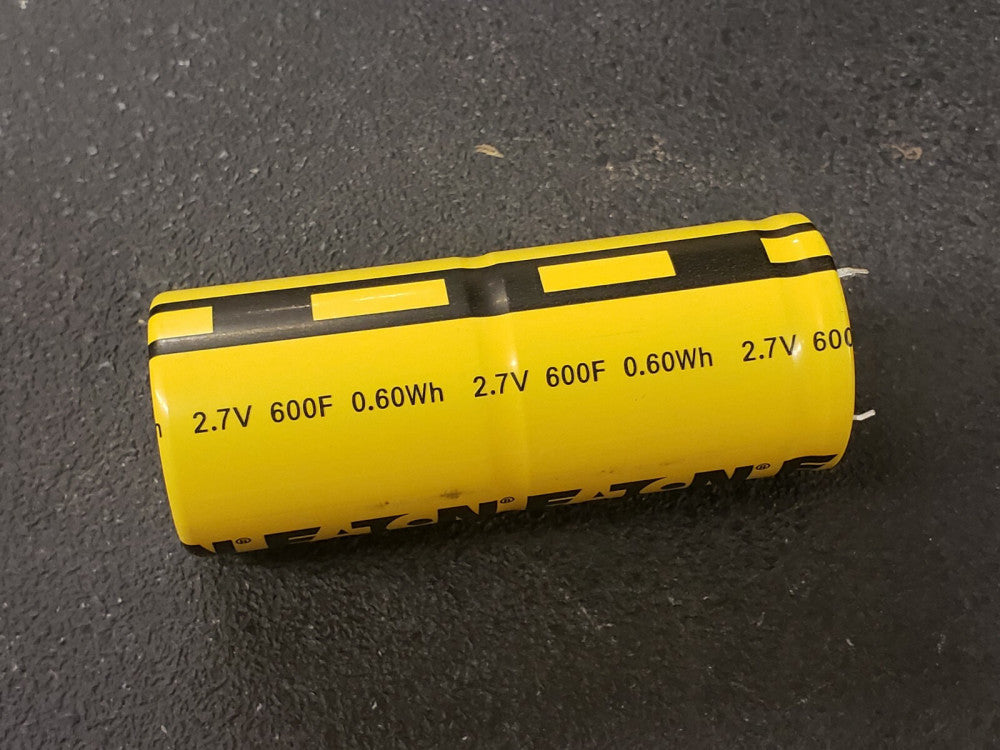 NEW, EATON, XV3585-2R7607-R, Cap Supercap 600F 2.7V -5% to 10% (35 X 87.5mm)
