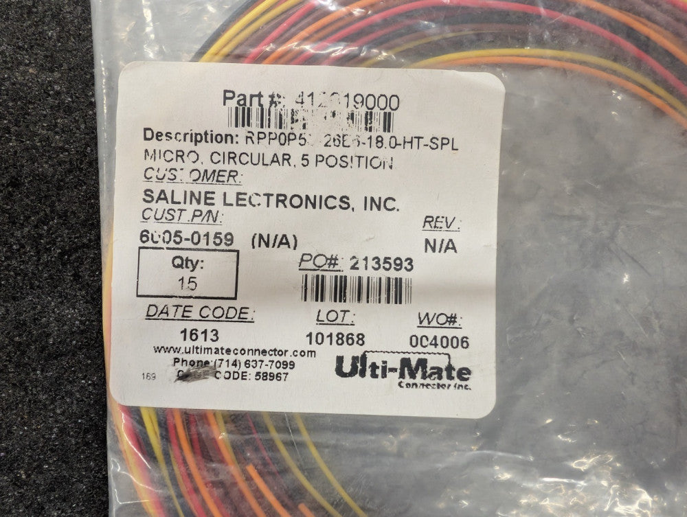 New, Ulti-mate, 412019000, HIGH TEMP MICRO-D WIRED SOLDER
