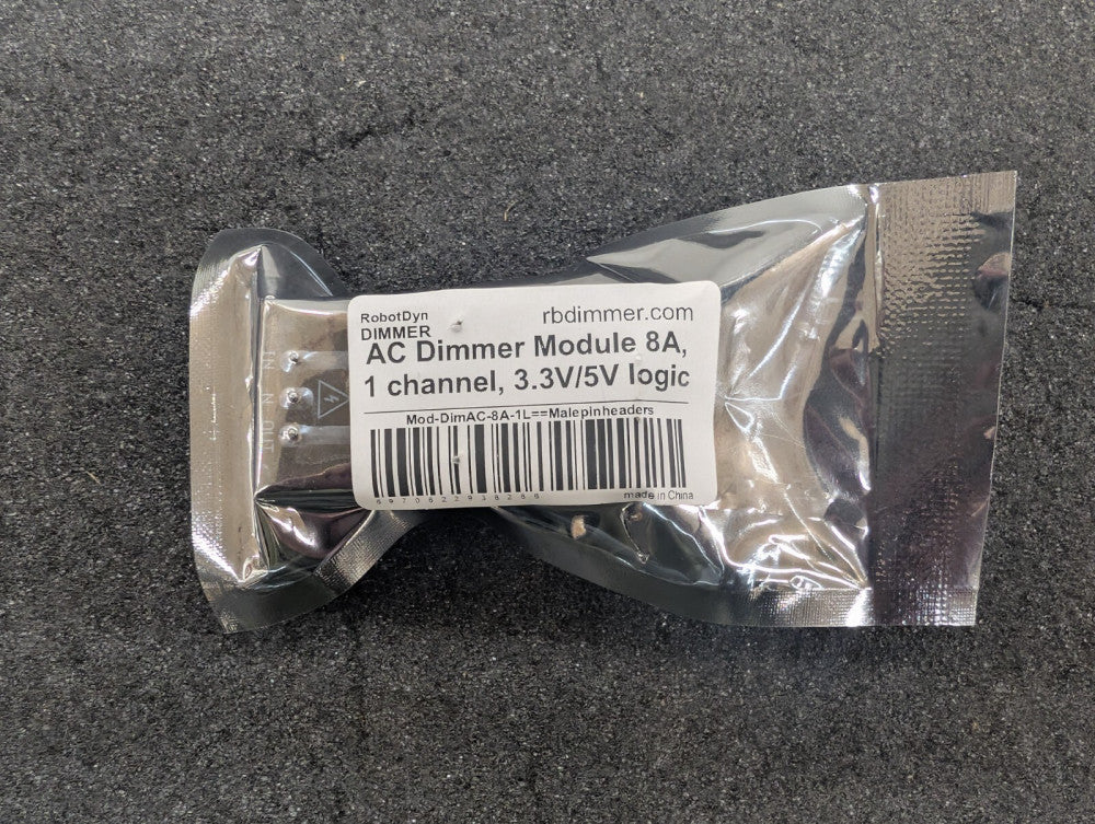 New, RobotDyn, AC DIMMER MODULE, 1 Channel, 3.3V/5V logic, AC 50/60hz, 110V~400V