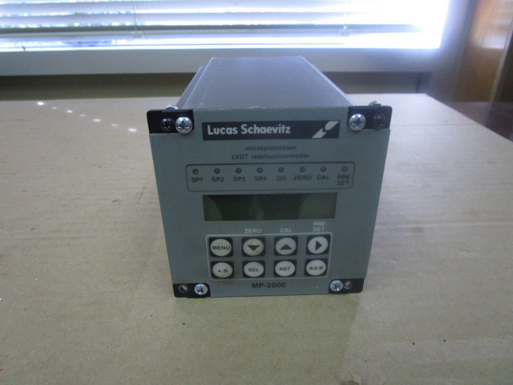 LUCAS SCHAEVITZ MP-2000 DIGITAL DISPLAY MP2000-000 REV B 115V