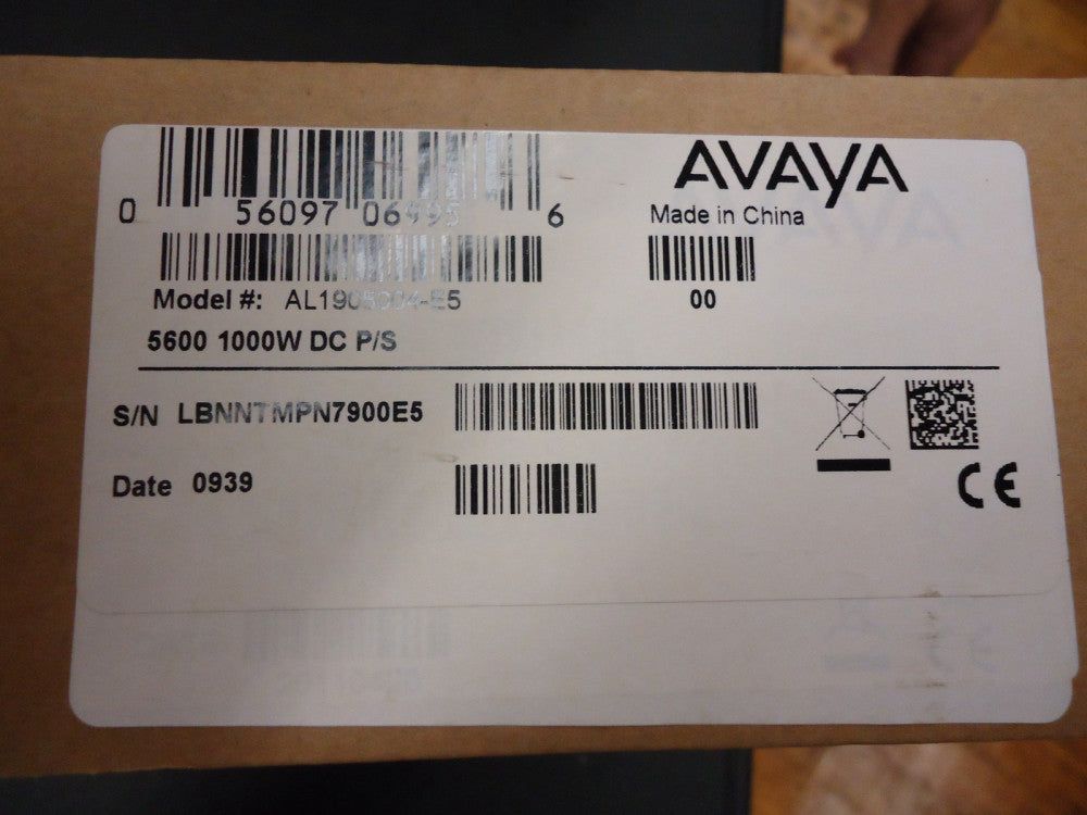 AL1905004-E5 AVAYA 5600 1000W DC P/S BRAND NEW!