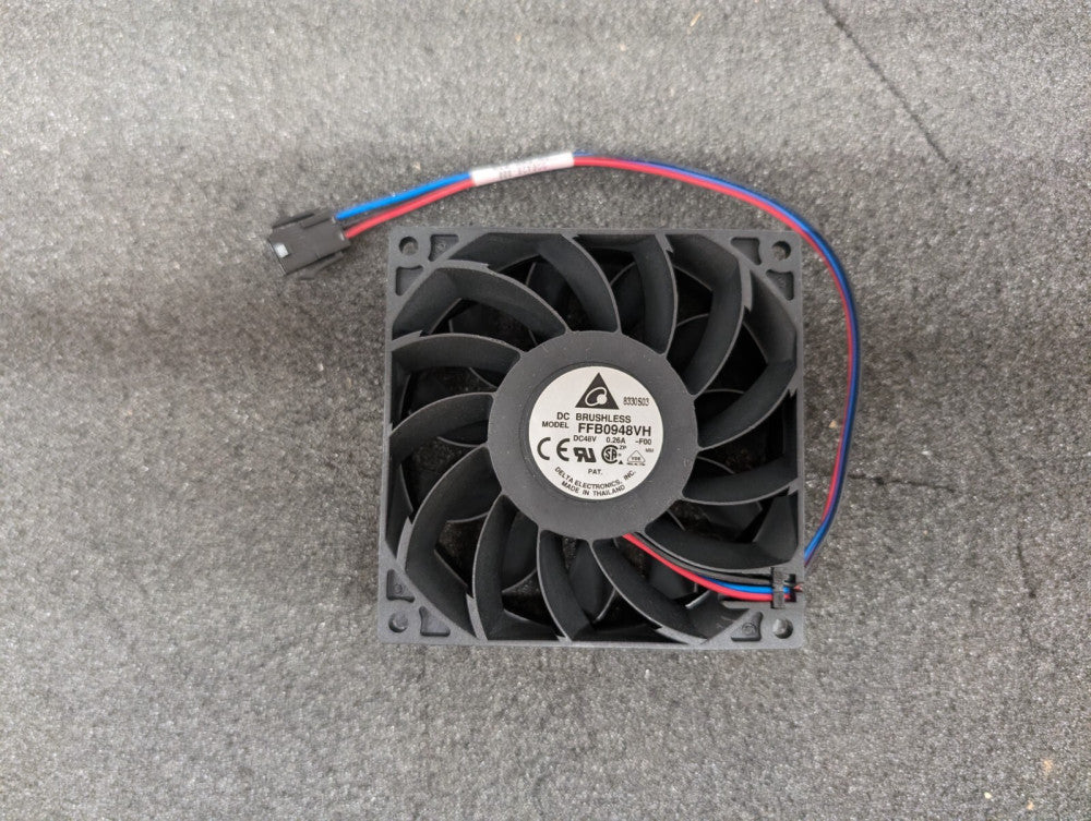 New, Delta Electronics, FFB0948VH, FAN AXIAL 92X25.4MM 48VDC WIRE