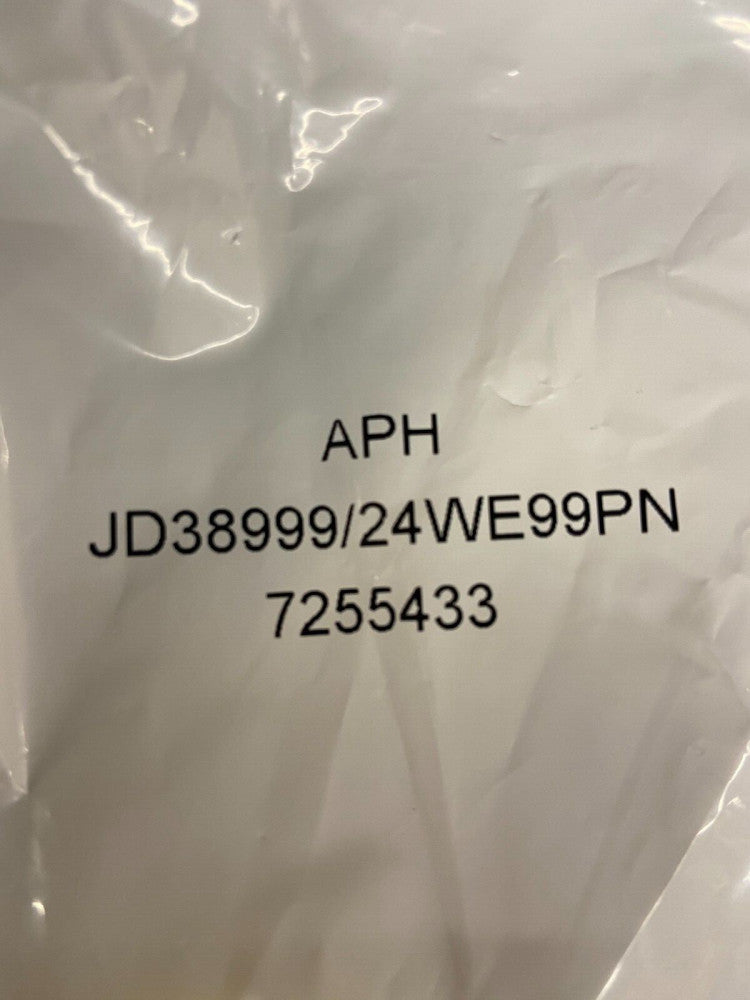NEW, Amphenol, D38999/24WE99PN, CONN RCPT FMALE 37POS GOLD CRIMP