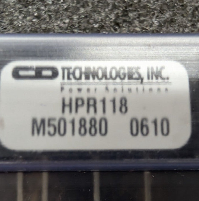 New, C&D Technologies, HPR118, 1-OUTPUT 0.75 W DC-DC UNREG PWR SUPPLY MOD - 1pc