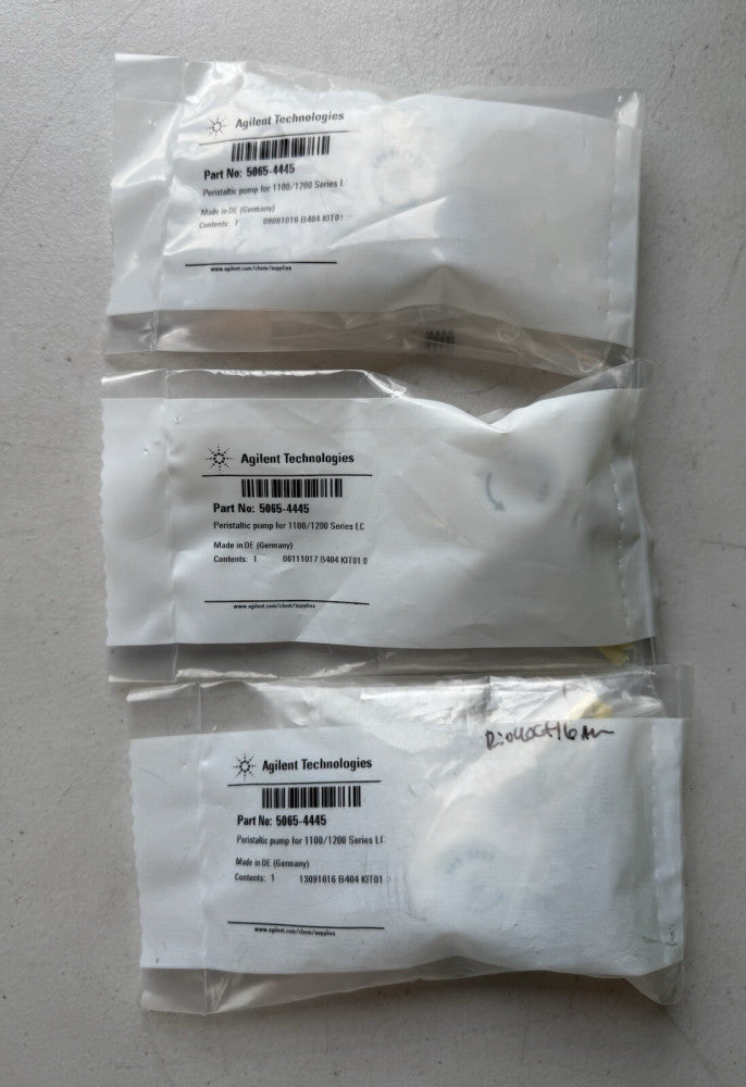Lot of 3 - Agilent 5065-4445 Peristaltic pump for 1100/1200 Series LC - New