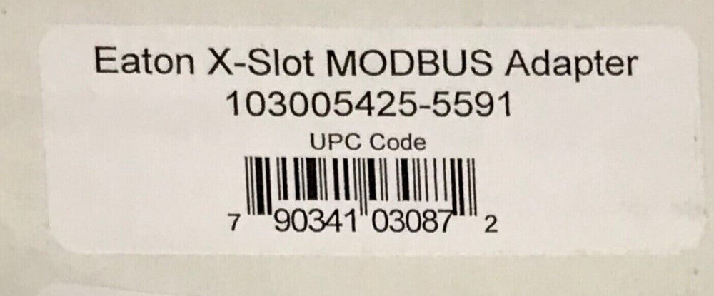 EATON 103005425 5591 X Slot MODBUS Adapter Module RS-485 RS-232