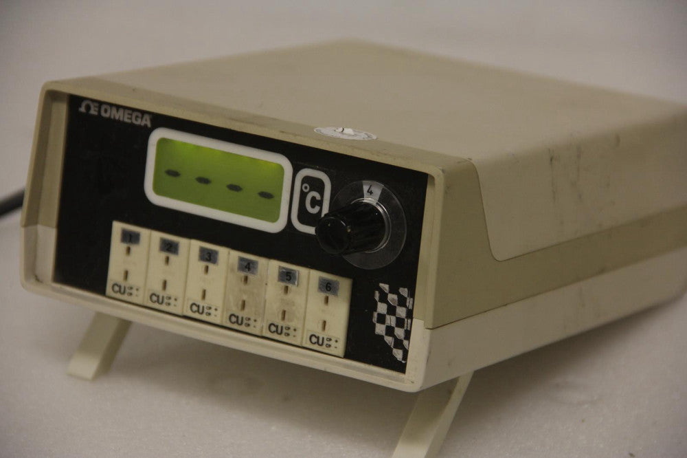OMEGA BS6001A Thermometer with 6-Channel Thermocouple Selectable