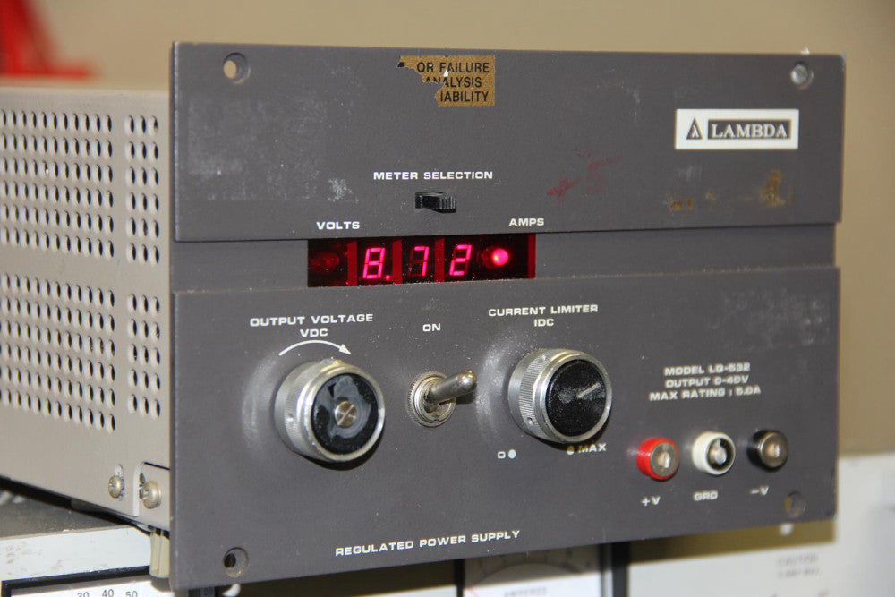 LAMBDA LQ-532 0-40VDC 5.0A Regulated Power Supply Read Description