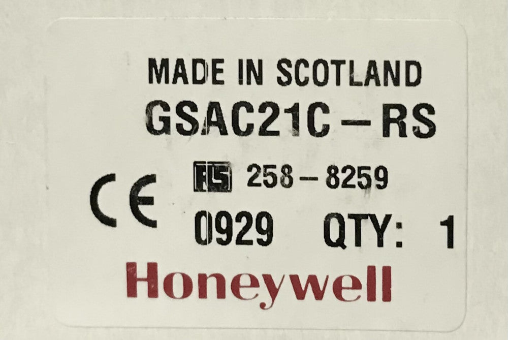 HONEYWELL GSAC21C RS RS Components 258 8259 Limit Switch EN50041-5-1 A600 Q300