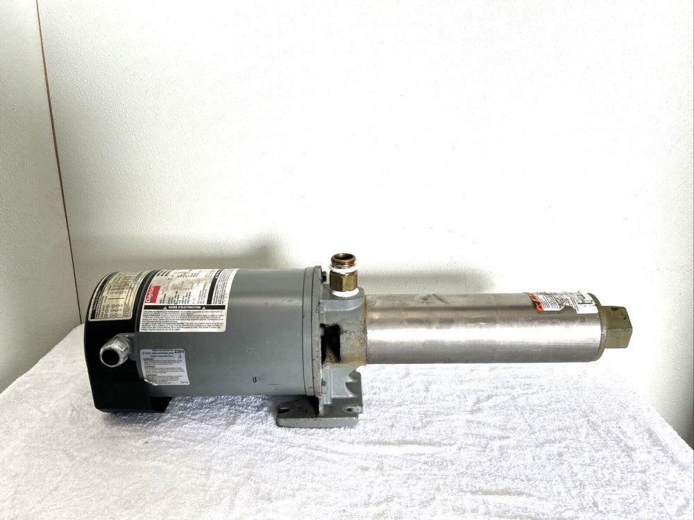 Dayton Booster Pump Motor Model 9NC12
