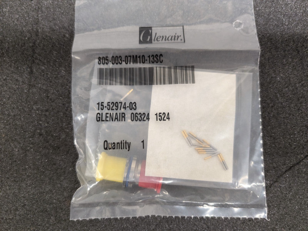 New, Glenair, 805-003-07M10-13SC, Triple-Start Mighty Mouse Circul