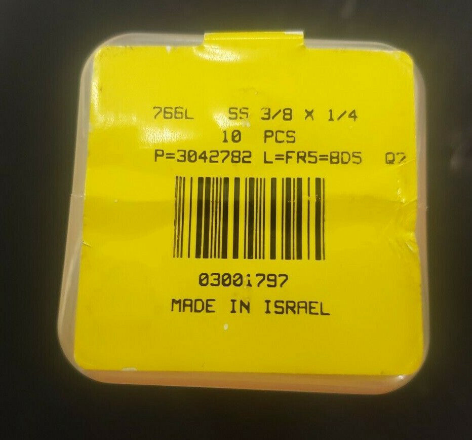 New, Ham-let, 766L-SS-3/8X1/4, Tube OD x 1/4 FPT SS Compression Tube Female
