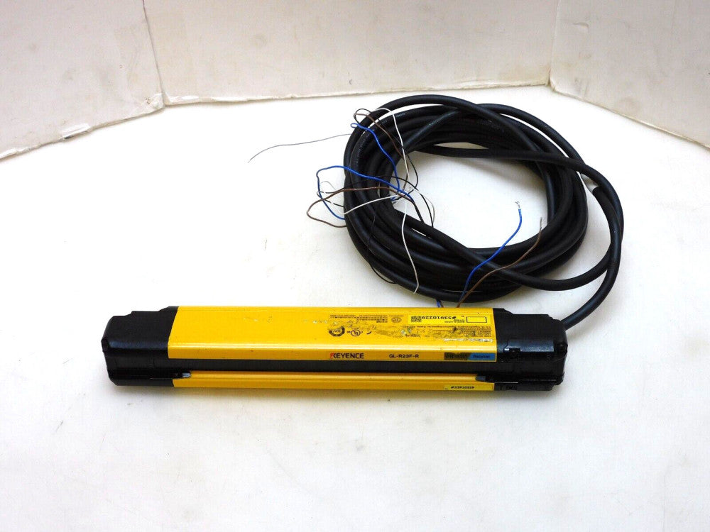 KEYENCE GL-R23F-R SAFETY LIGHT CURTAIN RECEIVER W/ GL-RP5P