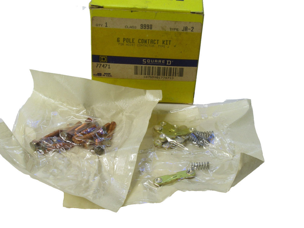 (NEW) SQUARE D JA-2 , JA2 Class 9998 6-Pole Contact Kit
