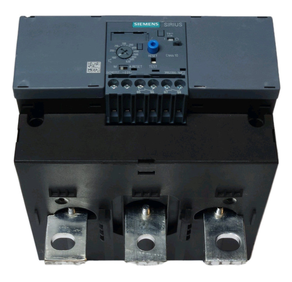 SIEMENS 3RB2066 1MC2 Overload Relay 160-630 AMPS