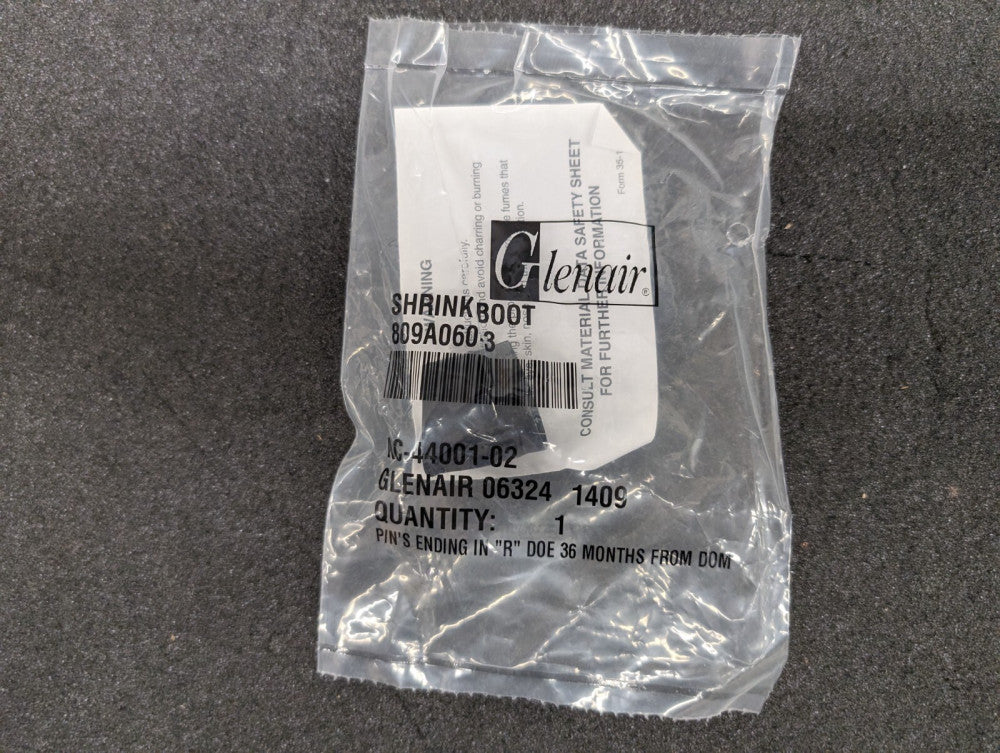 New, Glenair, 809A060-3, Circular MIL Spec Strain Reliefs & Adapters