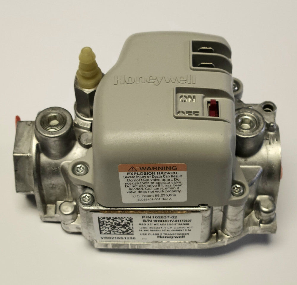 HONEYWELL VR8215S1230 ONE Stage Direct Ignition 102837 02 GAS Dual Control Valve