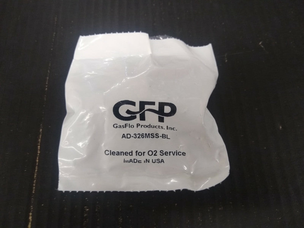 New, Gasflo Products, AD-326MSS-BL, Blank (blind) Plug, CGA-326