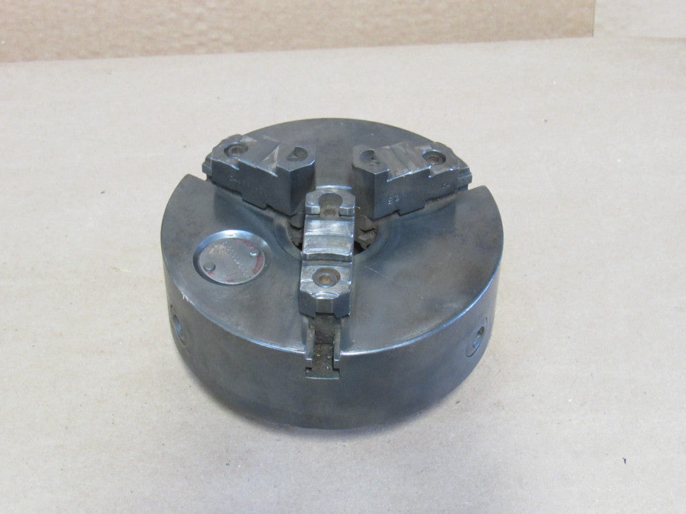 CUSHMAN 3 JAW LATHE CHUCK 1010406D03B 6"DIA - USED