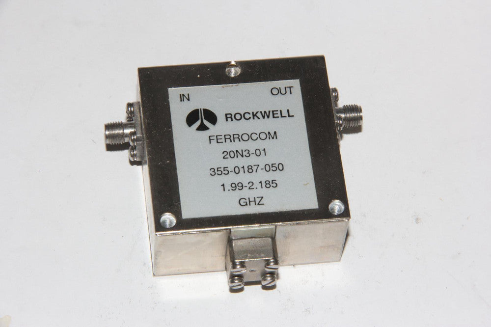 ROCKWELL 20N3-01 1.999-2.185GHz Ferrocom RF Isolator Circulator