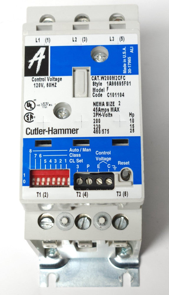 EATON CUTLER HAMMER W200M2CFC Size 2 W200 Advantage Starter