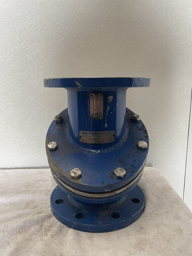 HILTON ANGLE DISK CHECK VALVE (H-900) 900-ST317 5" diameter