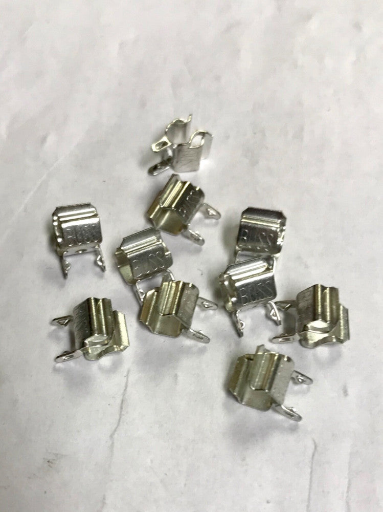 LOT OF 10 BUSS BK 1A3399 O4 R 15 AMP Fuse Clip Solder Tab Z17 1A3399 04 500 VAC
