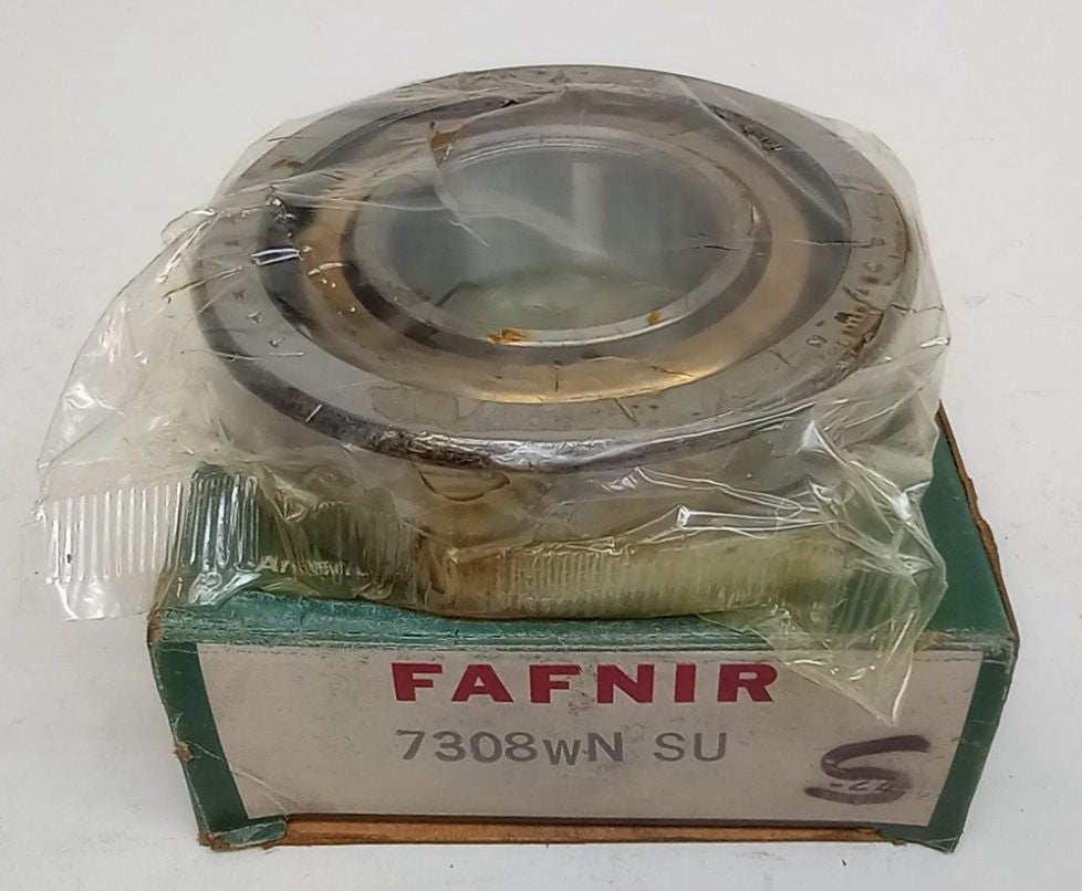 Fafnir 7308WN SU Angular Contact Ball Bearing 40X90X23mm 7308WN-SU