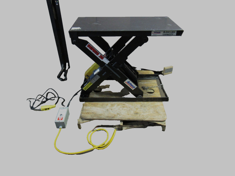 Autoquip 24" X 48" Scissor Lift Table Series 35 4000Lb 208-230/460V 3Ph 38"H Max