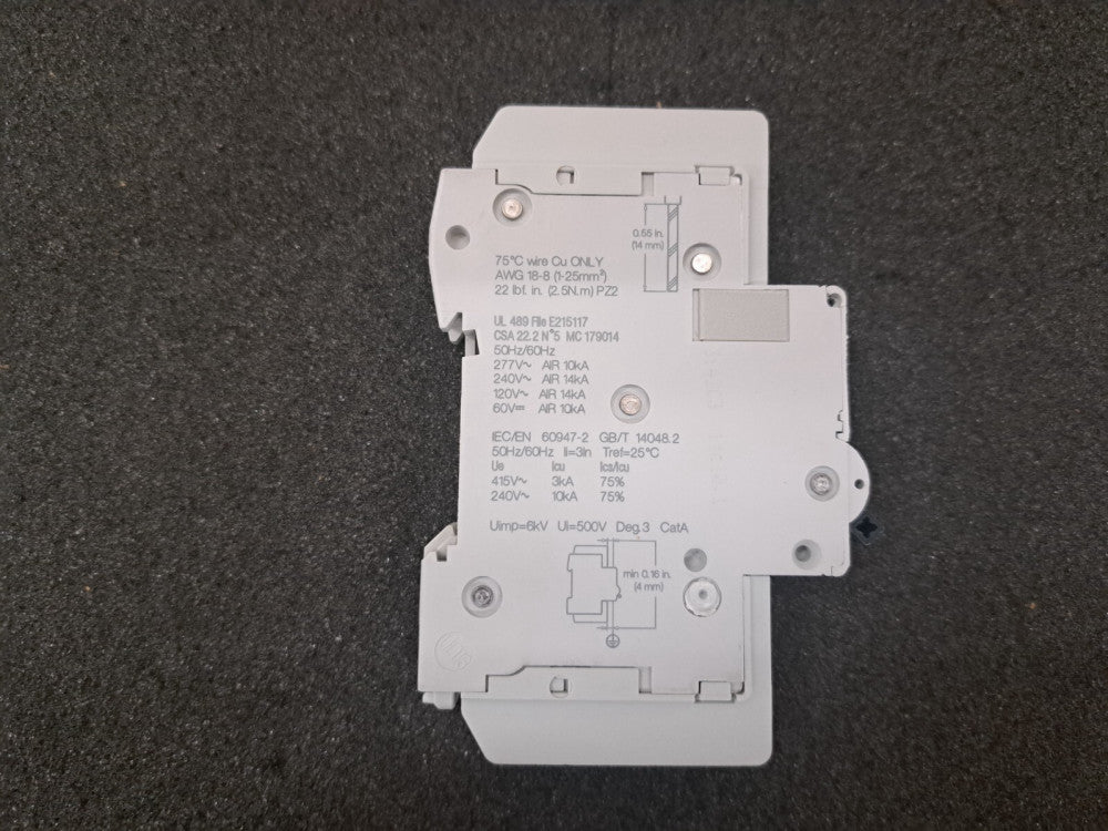 New, Schneider Electric, M9F44105, Circuit Breaker, Miniature, Multi9, 1P, 5A, Z