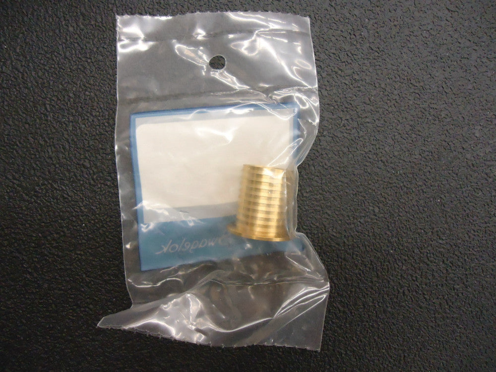 Swagelok B-1615-12 Brass Tubing Insert, 1 in. OD x 3/4 in. ID. Brand New!