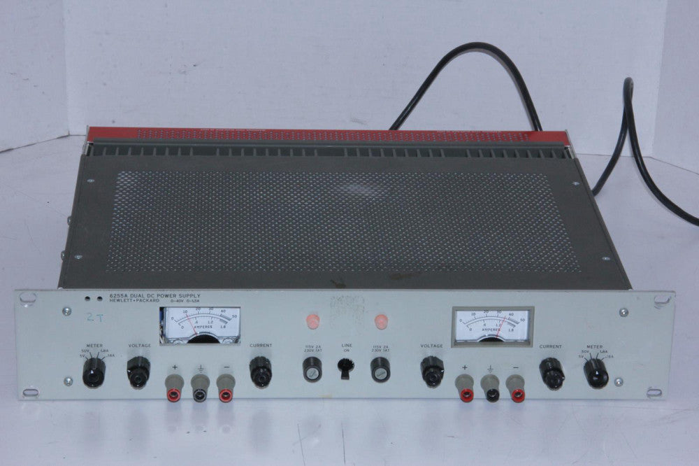 HP Hewlett Packard 6255A Dual DC Power Supply 0-40V 0-1.5A