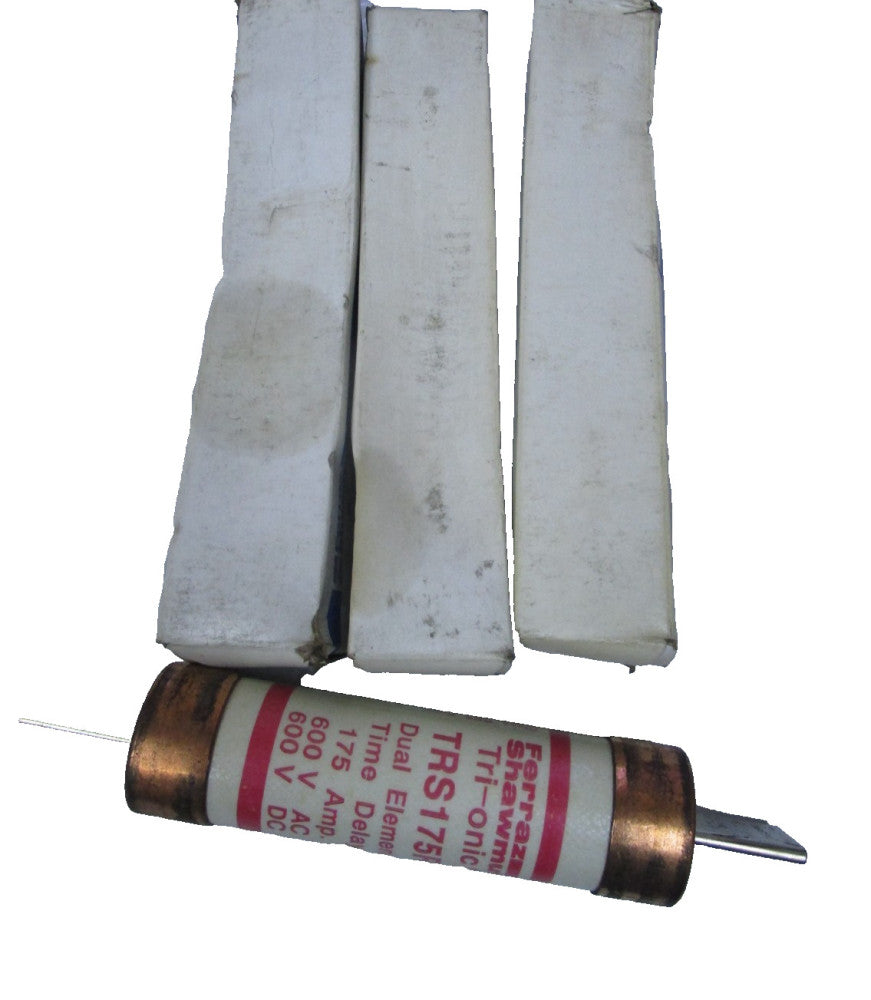 Ferraz Shawmut TRS175R Time Delay Fuse 175A AMP 600Vac Lot Of 3