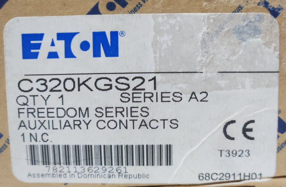 EATON CUTLER HAMMER C320KGS21 Freedom Series Side Mount Auxiliary 1 NC