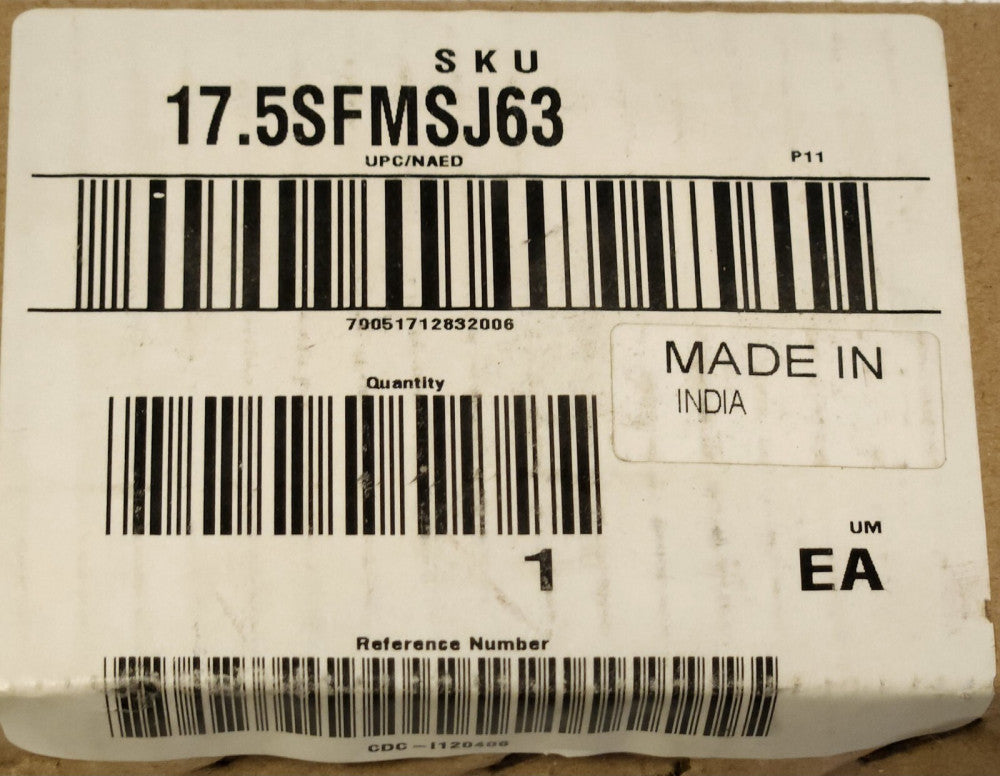 SEALED BUSSMANN 17.5SFMSJ63 High Voltage Fuse 17.5 KV 63 AMP