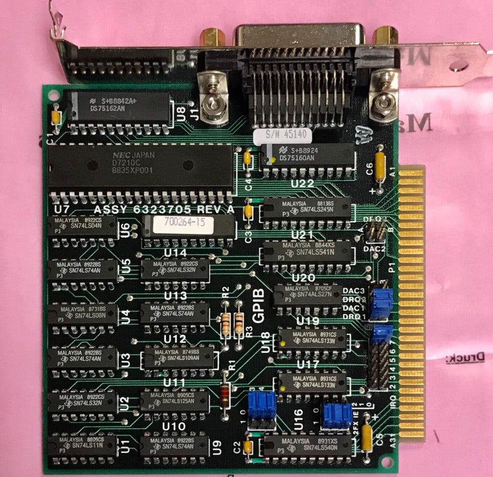 ALLEN BRADLEY GLOBE 6120-AGB 6181770 EC Level A79446 GPIB 6323706 667523 6323705