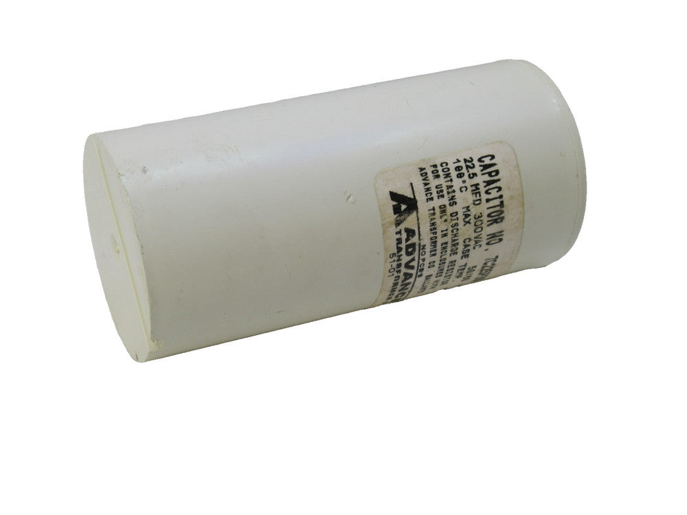 Advance Transformer Co. 7C225P30R 22.5mfd 300vac Capacitor (New)