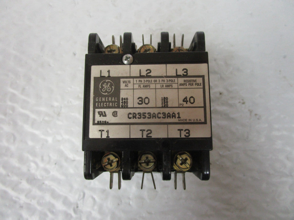 Ge Definite Purpose Contractor CR353AC3AA1 30A AMP 110/120V COIL