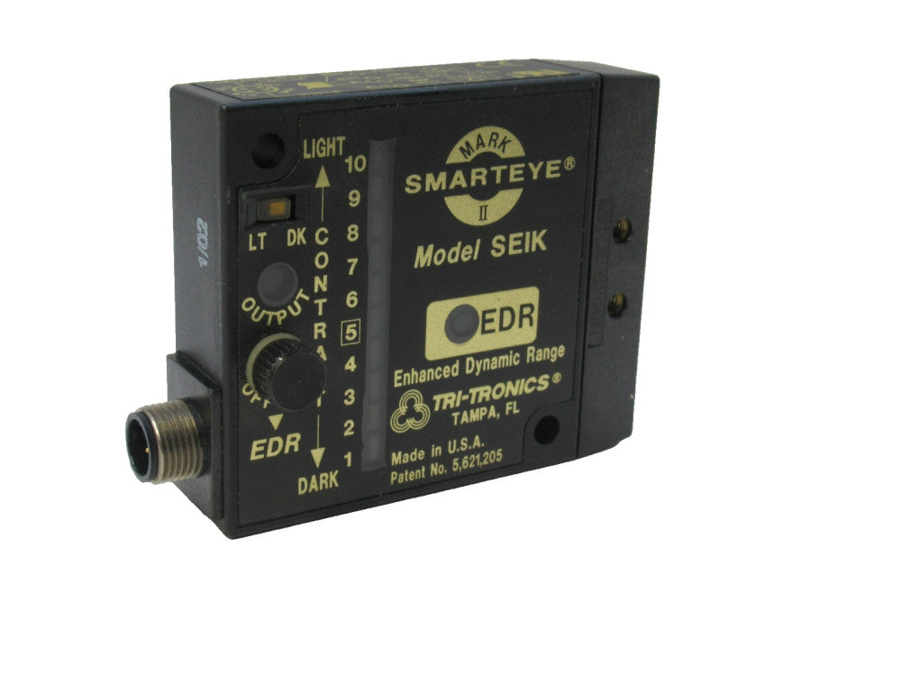 (NEW) TRI-TRONICS SEIK Smarteye Mark II 12-24Vdc Fiber Optic Block